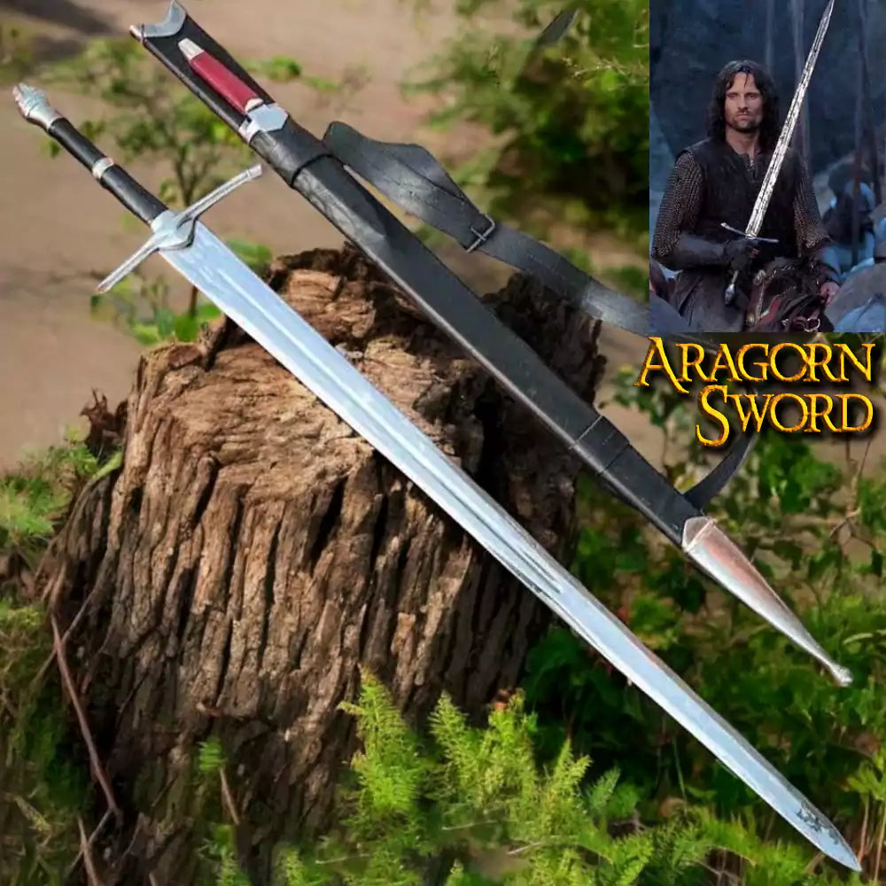 Aragorn Sword Replica - LOTR King Aragon's Strider Ranger Sword