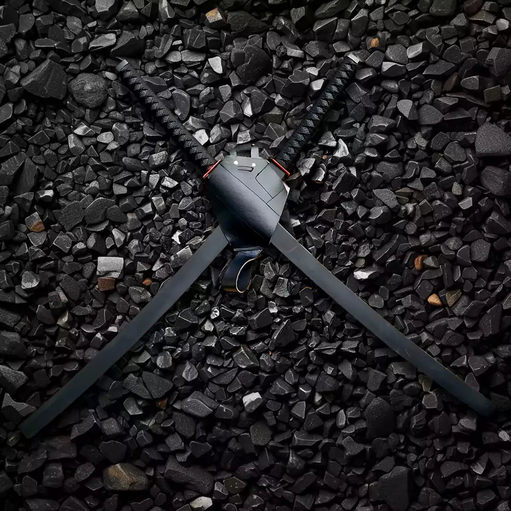 Katana Deadpool Sword Replica - Twin Deadpool Samurai Swords for Sale