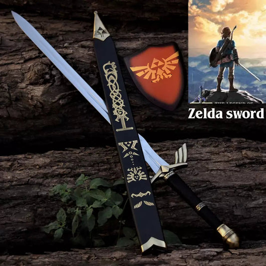 Zelda Skyward Master Sword Replica - Black and Gold Edition
