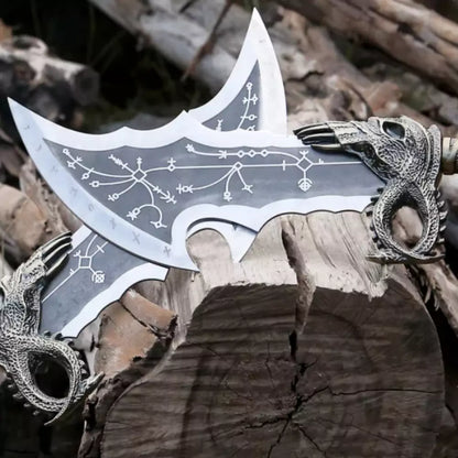 Blades of Chaos Replica – Twin Kratos Blades (Fantasy Display Set)